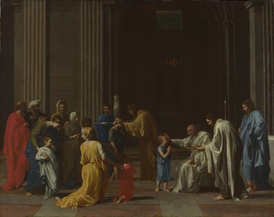 Los Siete Sacramentos: Confirmación, ca. 1637-1640 de Nicolas Poussin