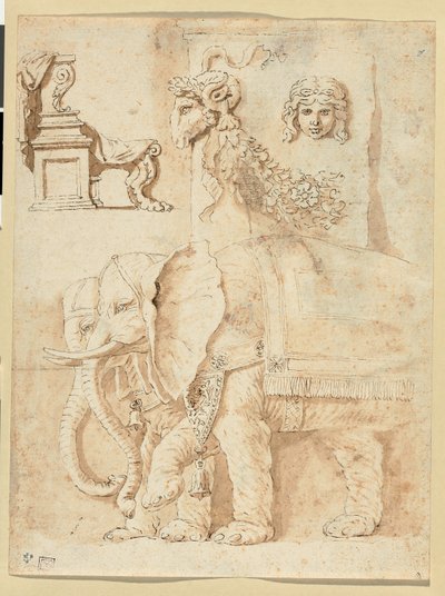 Estudios sobre Andrea Mantegna, Giulio Romano y la Antigüedad de Nicolas Poussin