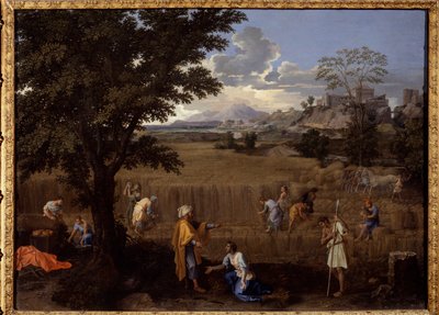 Verano o Ruth y Booz de Nicolas Poussin