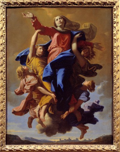 La Asunción de la Virgen de Nicolas Poussin