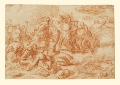 Der Durchzug durch das Rote Meer de Nicolas Poussin