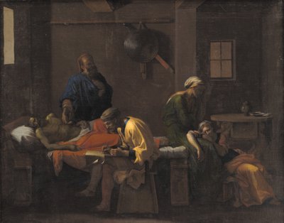 El testamento de Eudamidas de Nicolas Poussin