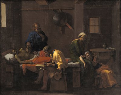 El Testamento de Eudamidas de Nicolas Poussin