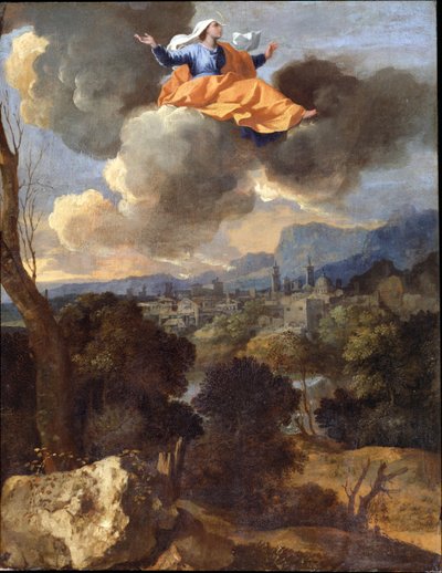 Die Übertragung der Heiligen Rita von Cascia de Nicolas Poussin