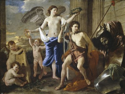 El triunfo de David de Nicolas Poussin