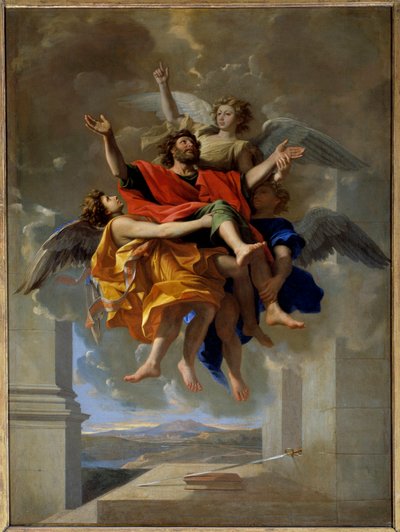 La visión de San Pablo, 1649-50 de Nicolas Poussin