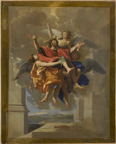 El éxtasis de San Pablo, 1650 de Nicolas Poussin