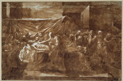 La extrema unción de Nicolas Poussin