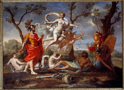 Venus armando a Eneas de Nicolas Poussin