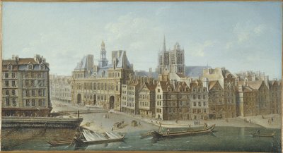Hôtel de Ville y Place de Grève (actualmente Place de l