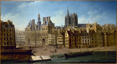 Hôtel de Ville y Place de Grève (actualmente Place de l