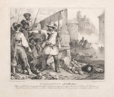 Alocución (28 de julio de 1830) de Nicolas Toussaint Charlet