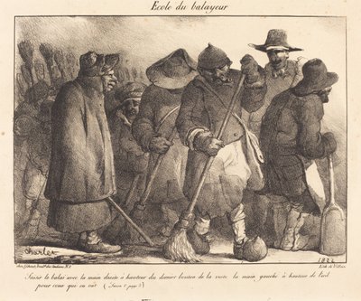 Escuela del barrendero de Nicolas Toussaint Charlet