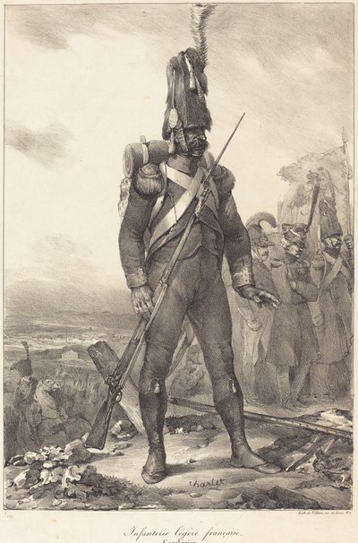 Infantería ligera francesa, Carabinero de Nicolas Toussaint Charlet