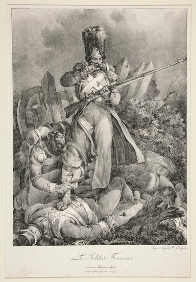 el soldado francés de Nicolas Toussaint Charlet