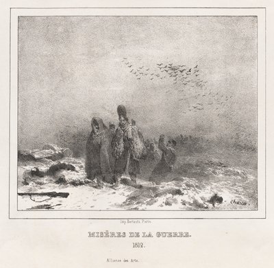 Alfabeto moral y filosófico para el uso de niños pequeños y grandes: Miserias de la guerra de Nicolas Toussaint Charlet