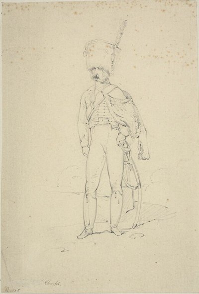 Húsar de pie de Nicolas Toussaint Charlet