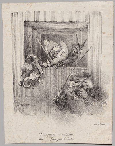 Winners and Losers, All Are Food for the Devil de Nicolas Toussaint Charlet
