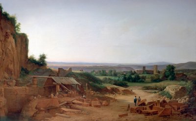 Cantera alrededor de Lyon de Nicolas Victor Fonville