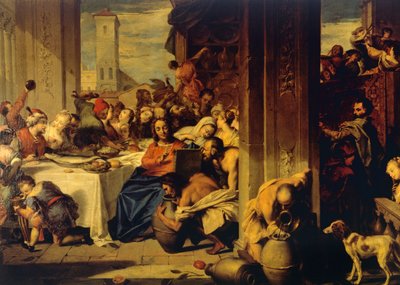 Bodas de Caná de Nicolas Vleughels