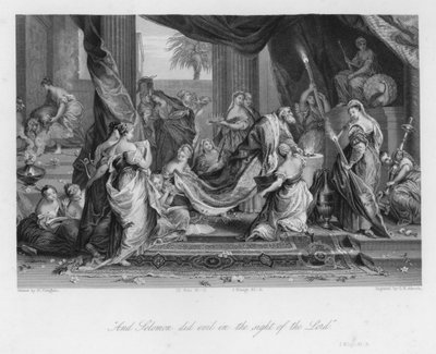 Apostasía de Salomón, I Reyes XI, 6 de Nicolas Vleughels