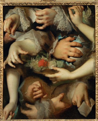 Estudio de manos c.1715 ... de Nicolas de (workshop) Largilliere