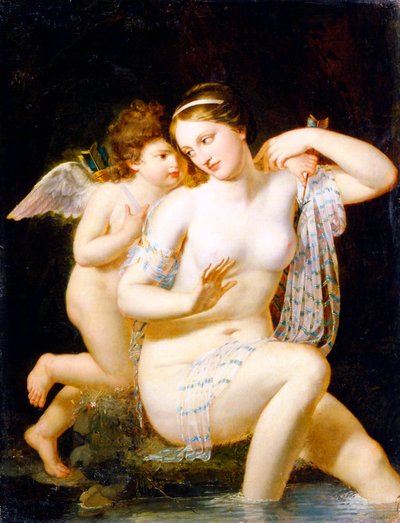 Venus y Cupido, 1792 de Nicolas de Courteille