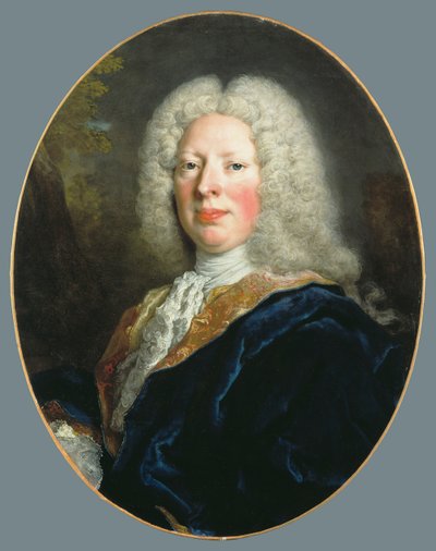 Federico Augusto, Conde Rutowski, c.1729 de Nicolas de Largillière
