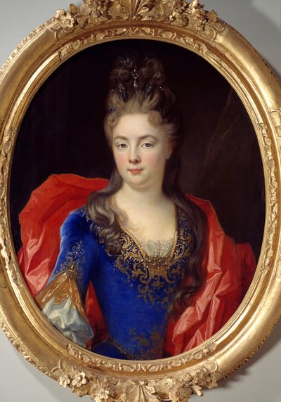 Retrato de Anne Genevieve de Levis Ventadour, Princesa de Rohan de Nicolas de Largillière