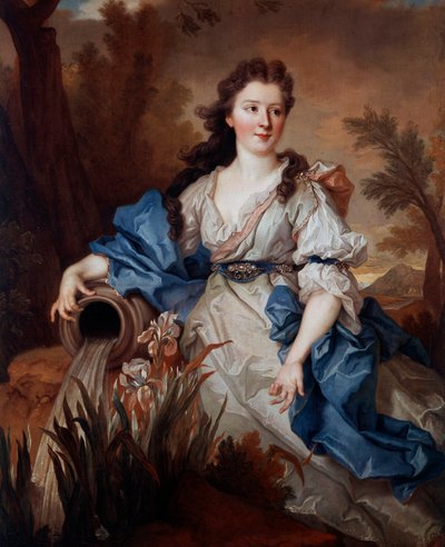 Retrato de Mujer en Fuente (Madame Richard Cantillon, nacida Mary Anne O