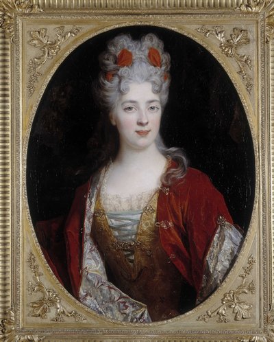 Retrato de una mujer. Pintura de Nicolas de Largilliere de Nicolas de Largillière