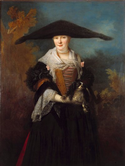 Retrato de la bella Estrasburgo de Nicolas de Largillière
