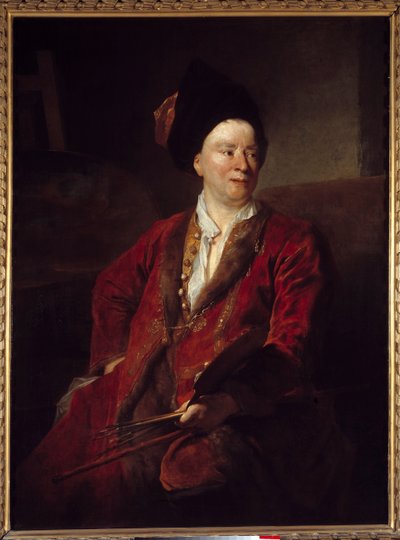 Retrato del pintor Jean Baptiste Forest (1636-1712) de Nicolas de Largillière