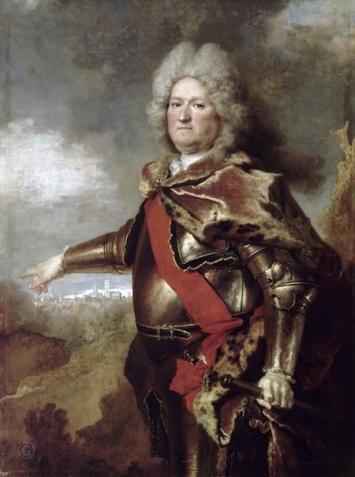 Antoine Le Prestre, conde de Puy-Vauban (1654-1731), gobernador de Béthune de Nicolas de Largillière