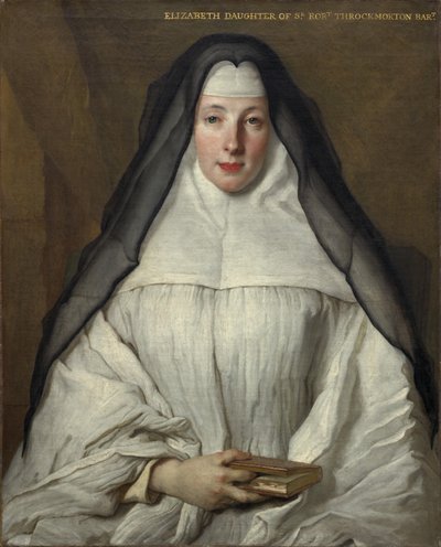 Elizabeth Throckmorton, canonesa de la Orden de las Damas Augustinas Inglesas de Nicolas de Largillière