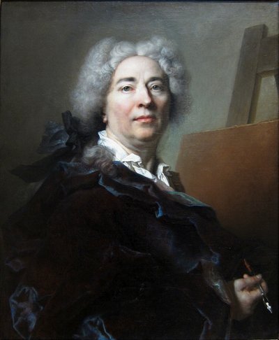 Francés:  Autoportrait Self-Portrait de Nicolas de Largillière