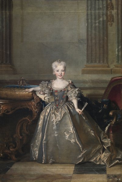 Infanta Mariana Victoria de España de Nicolas de Largillière