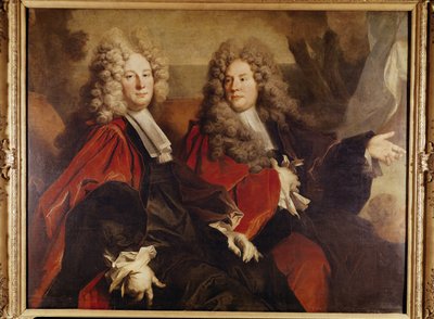 Retrato del concejal Hugues Desnots y el concejal Bouhet, elegidos en 1702 de Nicolas de Largillière