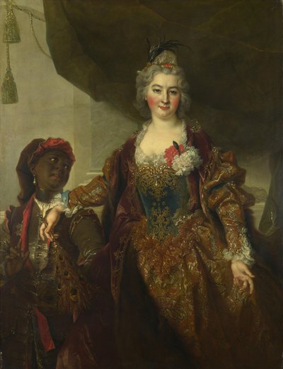 Retrato de la Princesa Rákóczi, 1649-1722, ca. 1720 de Nicolas de Largillière