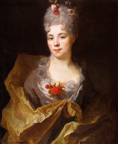 Retrato de una dama de Nicolas de Largillière