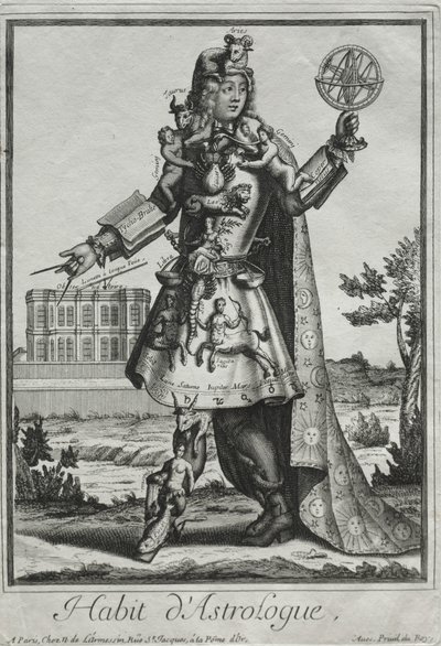 Fanciful Costumes: Costume of the Astrologer de Nicolas de Larmessin II