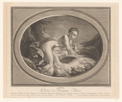 Leda y el cisne
Leda (título en el objeto) de Nicolas de Launay (goudsmid)