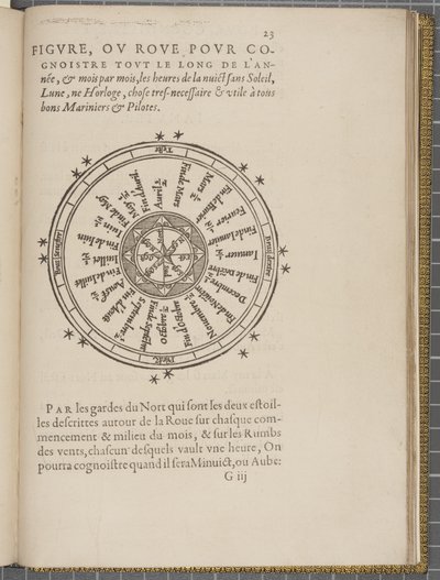 Fol 23 recto, La Navegación del Rey Jacobo V, alrededor de Escocia, las Islas Orcadas y las Hébridas o Islas Occidentales: Bajo la Conducción de Ese Excelente Piloto Alexander Lindsay de Nicolas de Nicolay