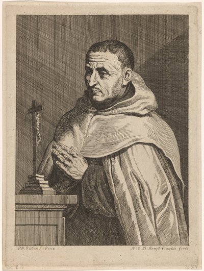 Retrato de carmelita (título sobre objeto) de Nicolas van den Bergh