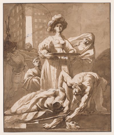 Salomé con la cabeza de Juan el Bautista de Nicolaus Knüpfer