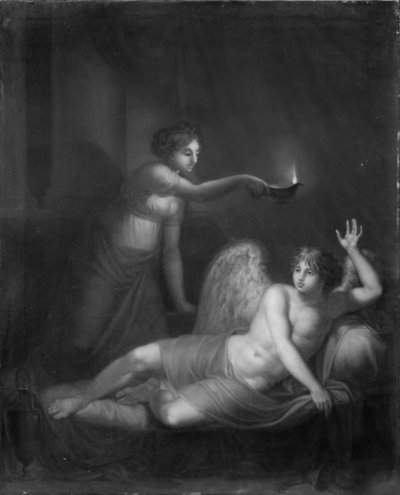Cupido despertado por Psique de Nicolaus Wolff