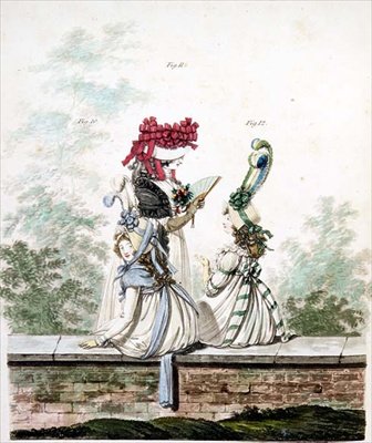 Vestidos de Mañana, figs. 10 de Nicolaus von Heideloff