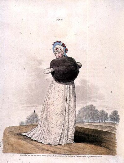 Vestido de muselina de 