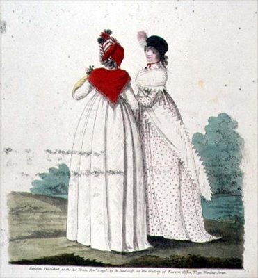Dos Vestidos de Crinolina de la 