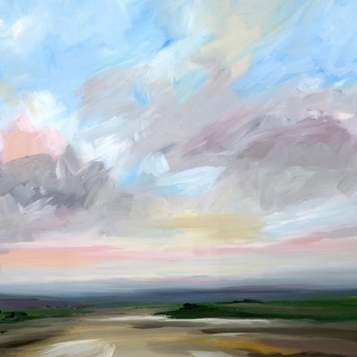 Paisaje «Blush Sky» de Nicole Walsh